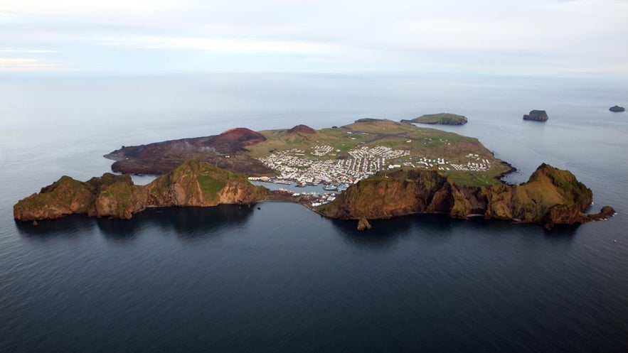 Westman Island in Iceland