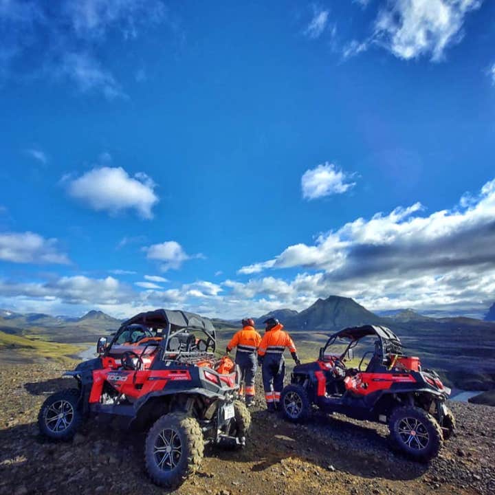 Actionreiches 1-stündiges Buggy-Abenteuer in Südisland