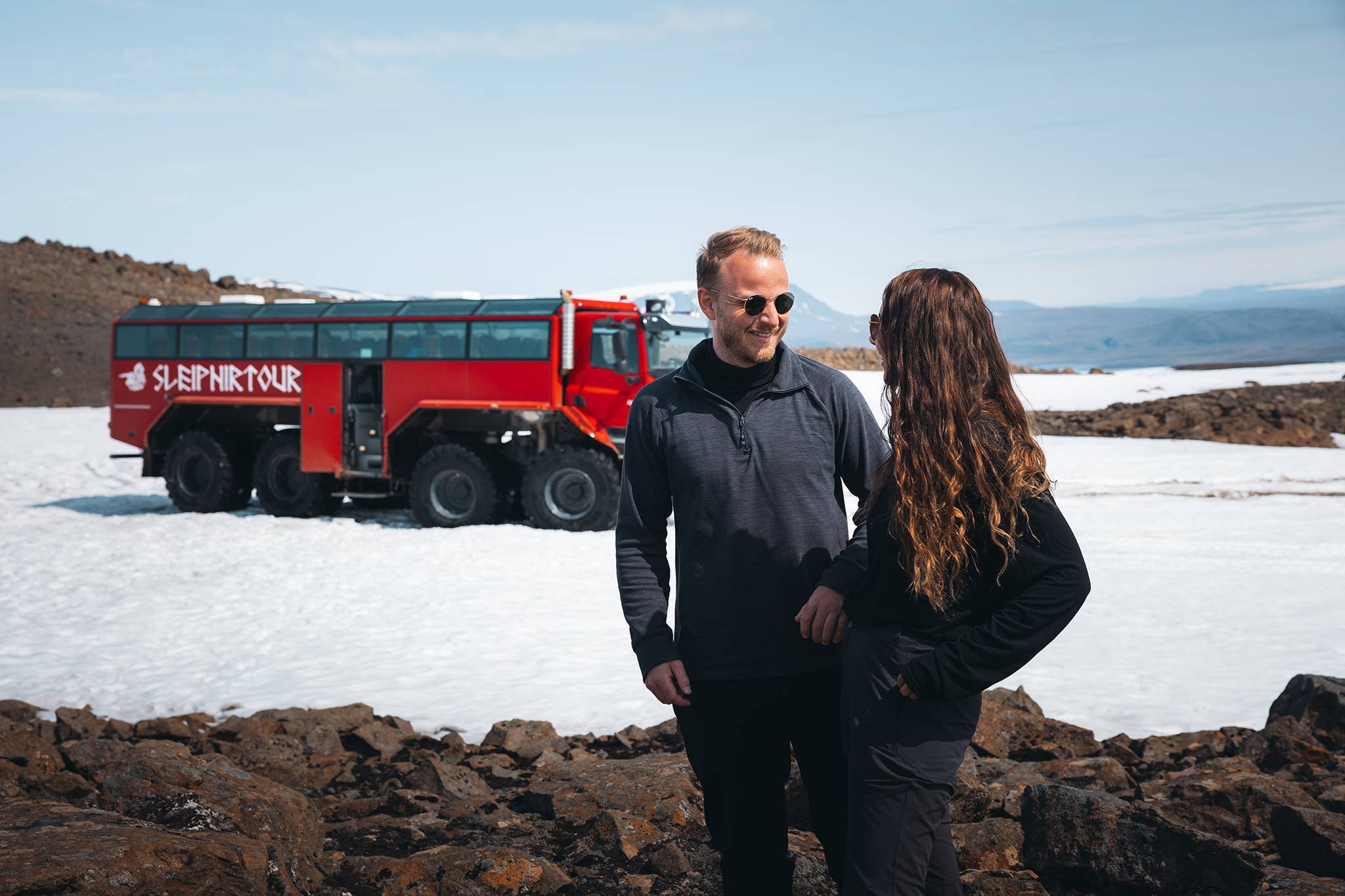 Golden Circle & Langjokull Ice Cave Tour in Monster Truck from Reykjavik