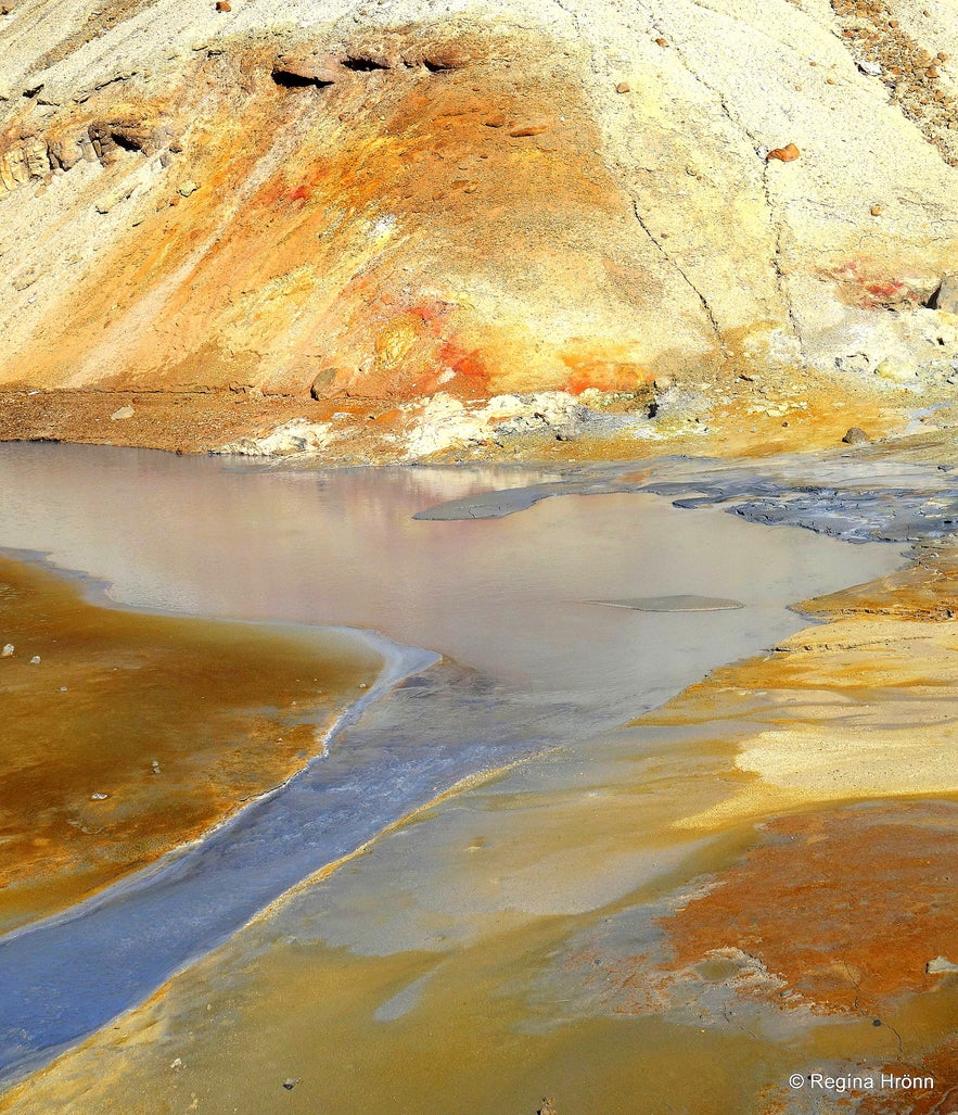 Seltún - the colourful Geothermal Area at Krýsuvík on the Reykjanesskagi Peninsula in SW-Iceland