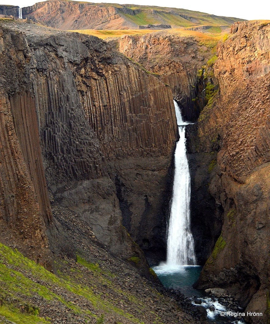 Litlanesfoss in East Iceland also known as Studlabergsfoss