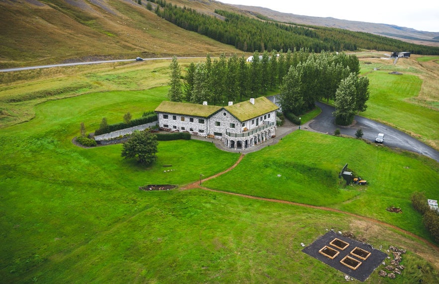 Building of the Skriduklaustur Center of Culture and History in East Iceland