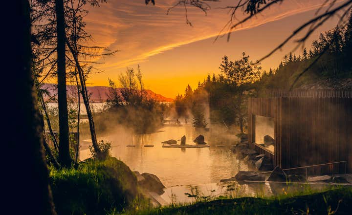 Forest Lagoon w pobliżu Akureyri to piękne miejsce do odwiedzenia.