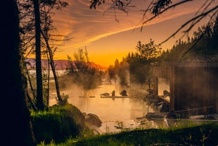 Forest Lagoon w pobliżu Akureyri to piękne miejsce do odwiedzenia.