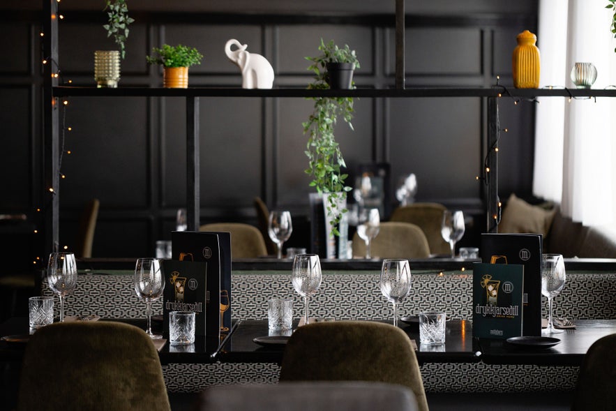 Cozy dining at Mulaberg Bistro & Bar, a top-rated restaurant in Akureyri