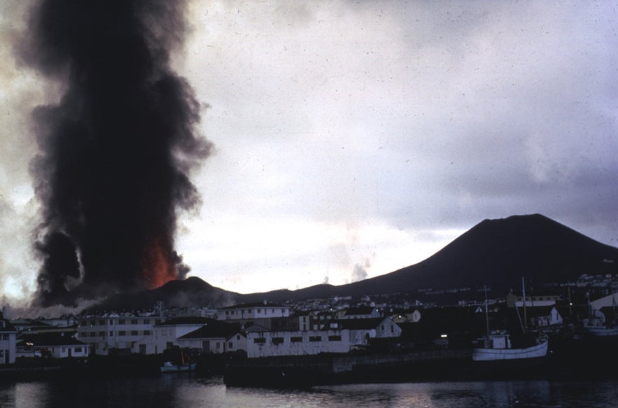 The eruption of Eldfell in 1973 led to mass evacuations and changed life in the Vestmannaeyjar The eruption of Eldfell in 1973 led to mass evacuations and changed life in the Vestmannaeyjar