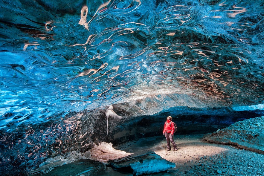 Have you ever stepped inside an ice cave?