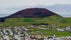 Eldfell volcano cone, the result of the 1973 Heimaey eruption.