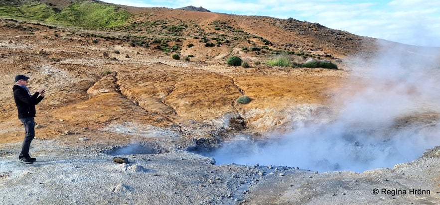 Seltún - the colourful Geothermal Area at Krýsuvík on the Reykjanesskagi Peninsula in SW-Iceland