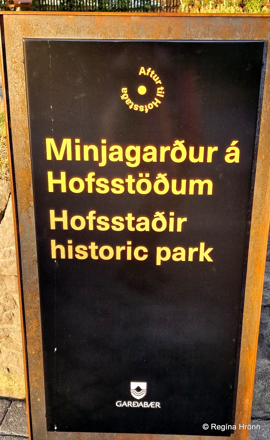 Hofsstaðir in Garðabær Town - a Viking Settlement Age Farm in South-West Iceland