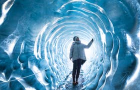 Katla Ice Cave & South Coast Waterfalls Day Trip from Reykjavik