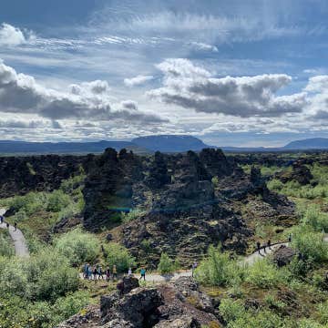 Landausflug zum Myvatn-See ab dem Hafen von Akureyri mit deutschsprachigem Guide