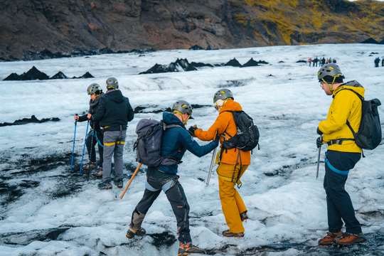 Easy 3-Hour Glacier Hiking Tour on Solheimajokull Glacier near Vik