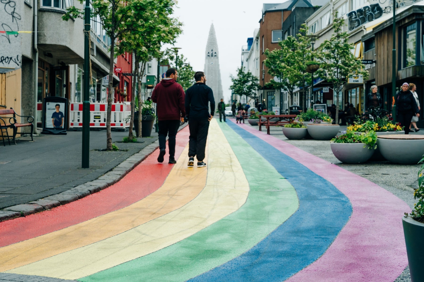 Skolavordustigur Street