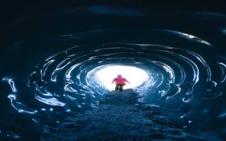 Katla isgrottetur från Vik