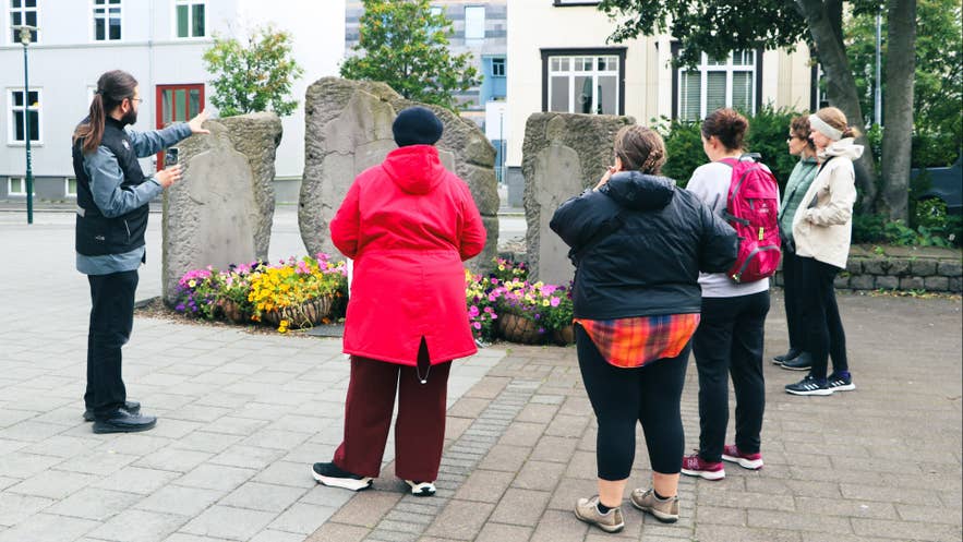 A folklore tour in downtown Reykjavik, Iceland A folklore tour in downtown Reykjavik, Iceland