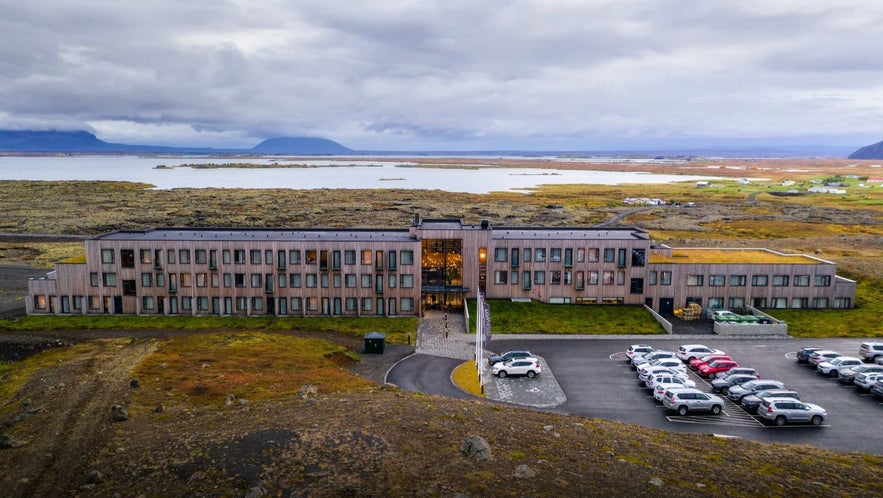 The Fosshotel Myvatn offers beautiful views of lake Myvatn and is close to many stunning attractions