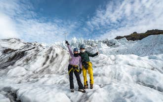 Randonnée glaciaire de niveau modéré au départ de Skaftafell