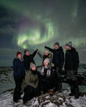 Intimate Super Jeep Northern Lights Private Adventure with Personal Guide