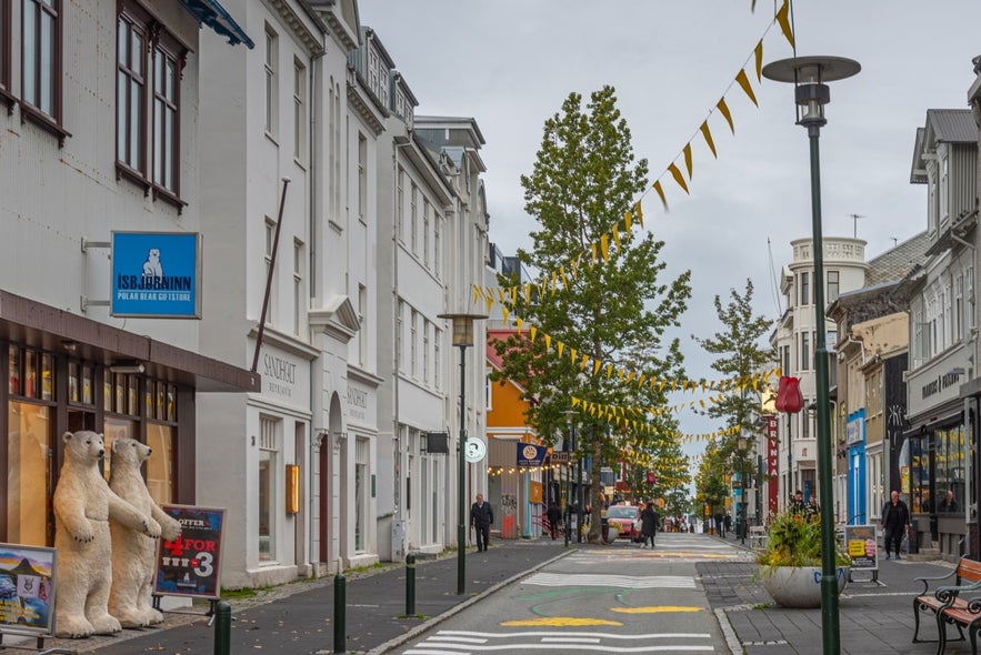 Hotel Sand is located on Laugavegur, the main shopping street of Reykjavik