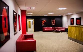 An image of the lobby where players can wait for their turn.