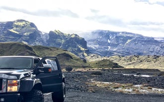South Iceland features rugged terrain, perfect for super jeep adventures.
