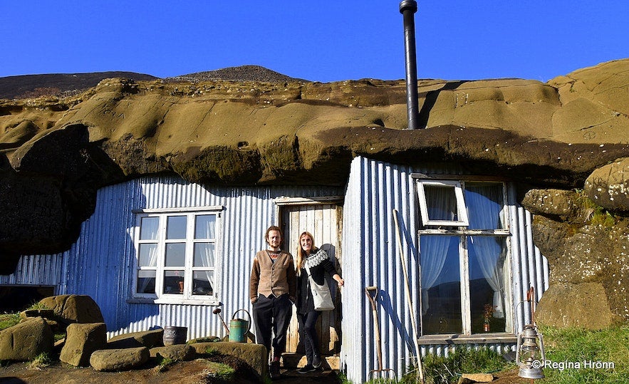 The Laugarvatnshellir house is a very unique location