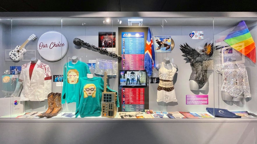 You'll see artifacts from Eurovision and the film