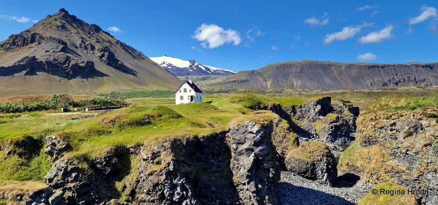 Arnarstapi on Snæfellsnes peninsula in west Iceland