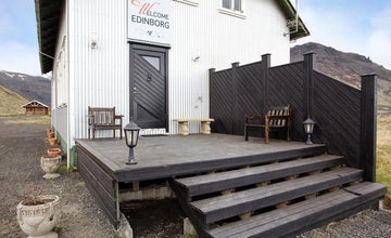 Entrada principal de Welcome Guesthouse Edinborg.