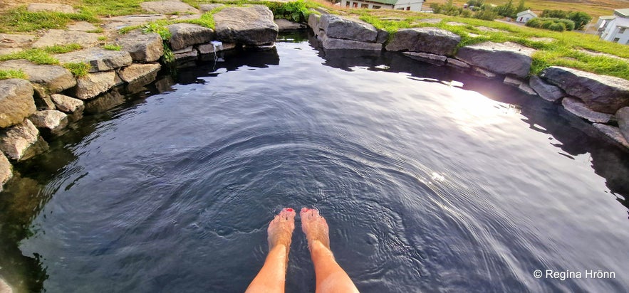 Guðrúnarlaug hot tub