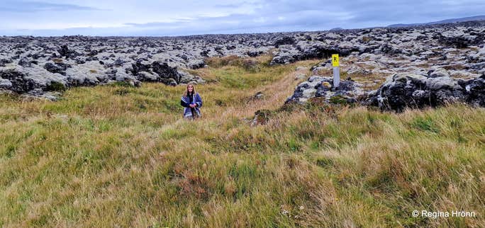 Húshólmi - a Hike to the Ancient Ruins in the middle of Ögmundarhraun Lava Field
