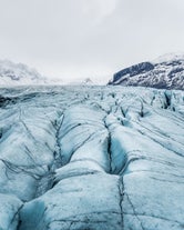 Hike across the vast icy expanse of the Solheimajokull glacier on this 11-hour South Coast tour.