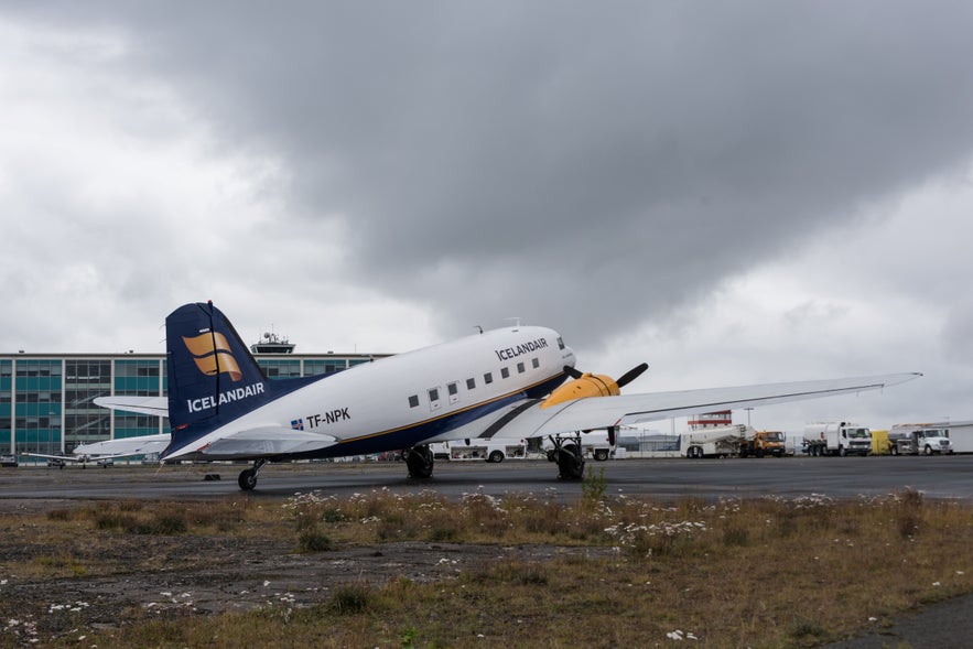 Reykjavik Airport was built during World War II.