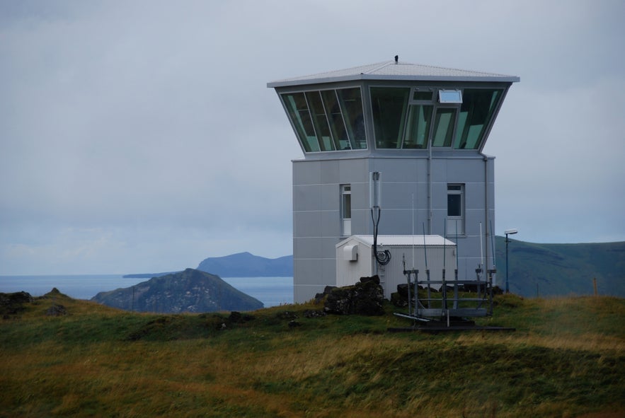 The airport in the Westman Islands becomes quite busy during Thjodhatid.