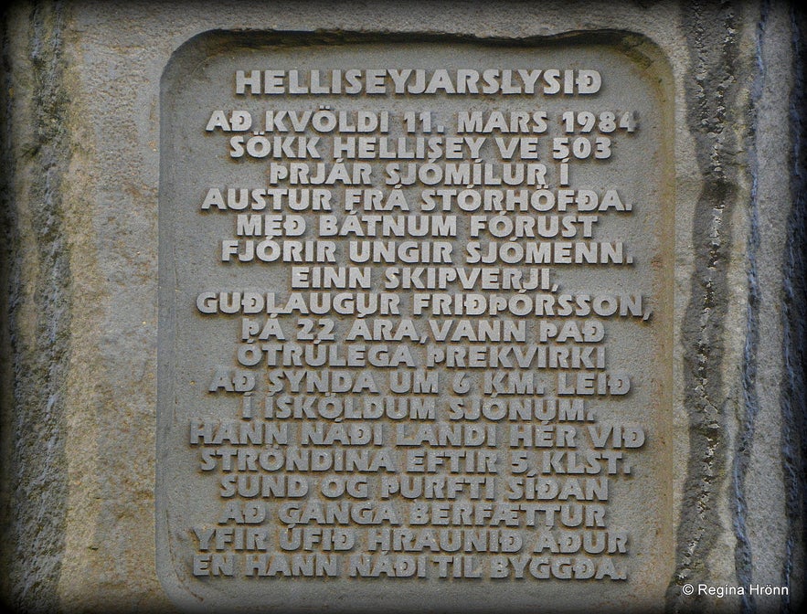 A modern-day Viking - the Heroic Deed of the Fisherman Guðlaugur Friðþórsson in the Westman Islands