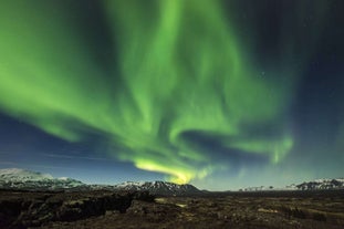Chase the dancing lights in Iceland's star-studded night sky.