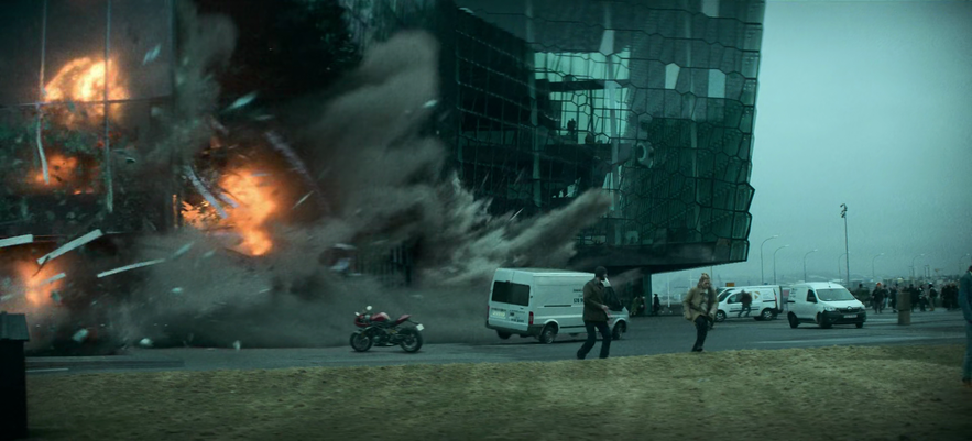 La salle de concert Harpa en Islande est dynamitée dans le film Heart of Stone avec Gal Gadot.