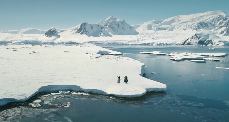 Laguna lodowcowa Jokulsarlon z filmu „Eurovision Song Contest: Historia zespołu Fire Saga”, który został nakręcony na Islandii.