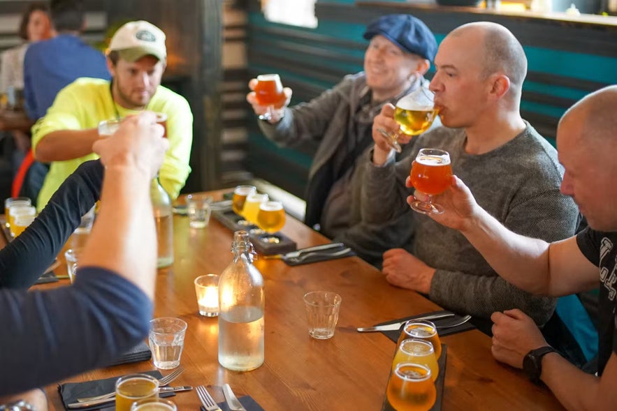 Downtown Reykjavik is great for beers