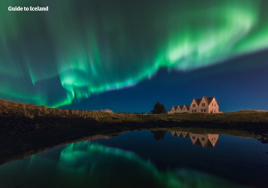 Den bästa tiden på året att se norrsken på Island