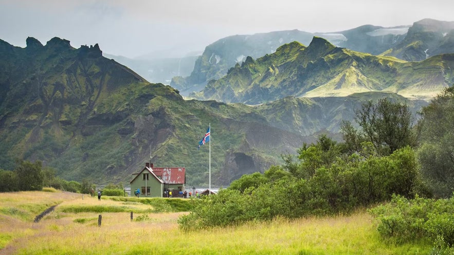 Thorsmork is een betoverende Hooglandregio en een van de populairste tochten in IJsland