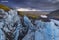 The Vatnajokull glacier in Southeast Iceland.