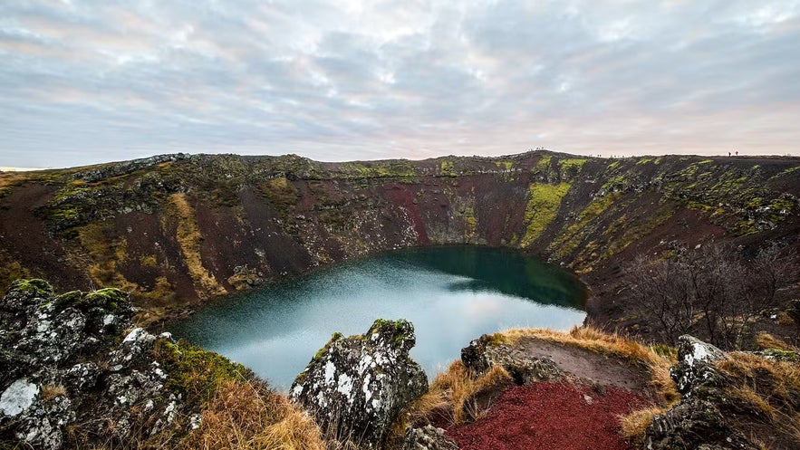 Una visita a Kerid es un magnífico complemento a tu recorrido por el Golden Circle