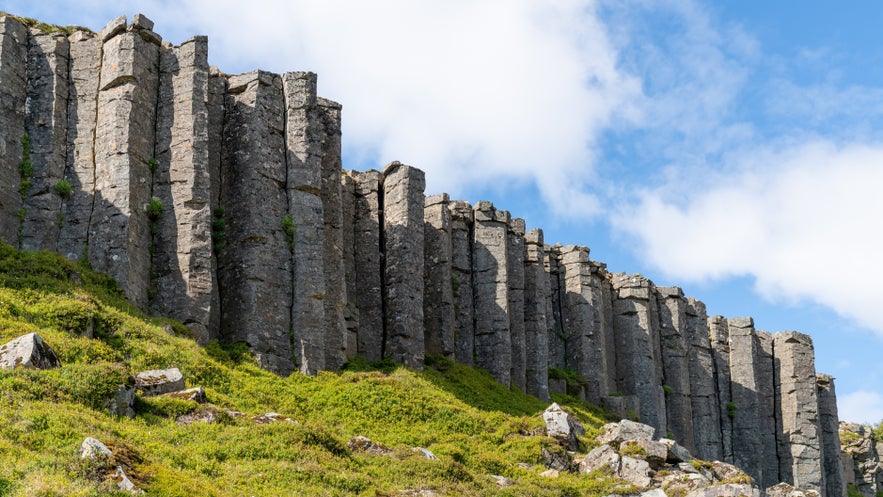 Gerduberg has the appearance of a natural fortress.