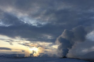 Ta den här turen på vintern och förundras över vinterlandskapet.