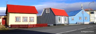 The lovely little Village Eyrarbakki on the South Coast of Iceland & Húsið - the House