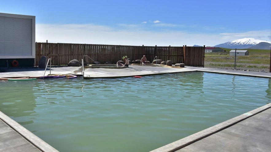 The Lysulaugar Mineral Algae Baths are very peaceful