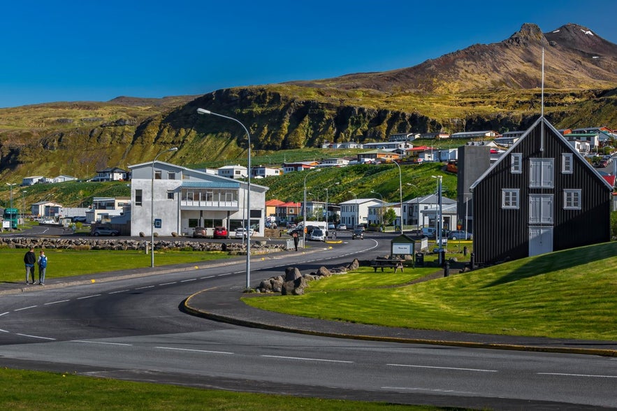 Olafsvik hat einige schöne alte Häuser, wie das historische Pakkhusid-Museum