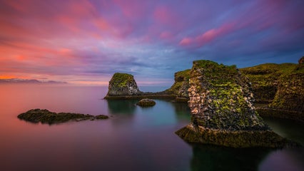 Hellnar_Midnight sun_Summer_Snæfellsnes.jpg